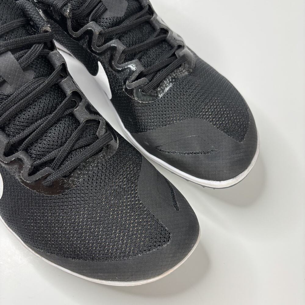 Nike Zoom Rival D 10 Black/White-Volt spikes 907567-017 Women's Size 9 Medium - Picture 9 of 13